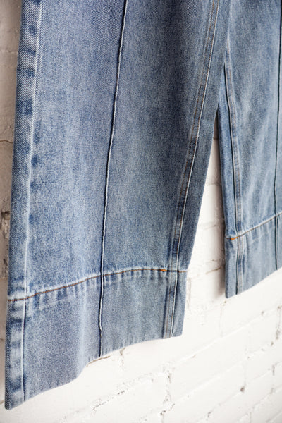 Wide Hem Denim Pants