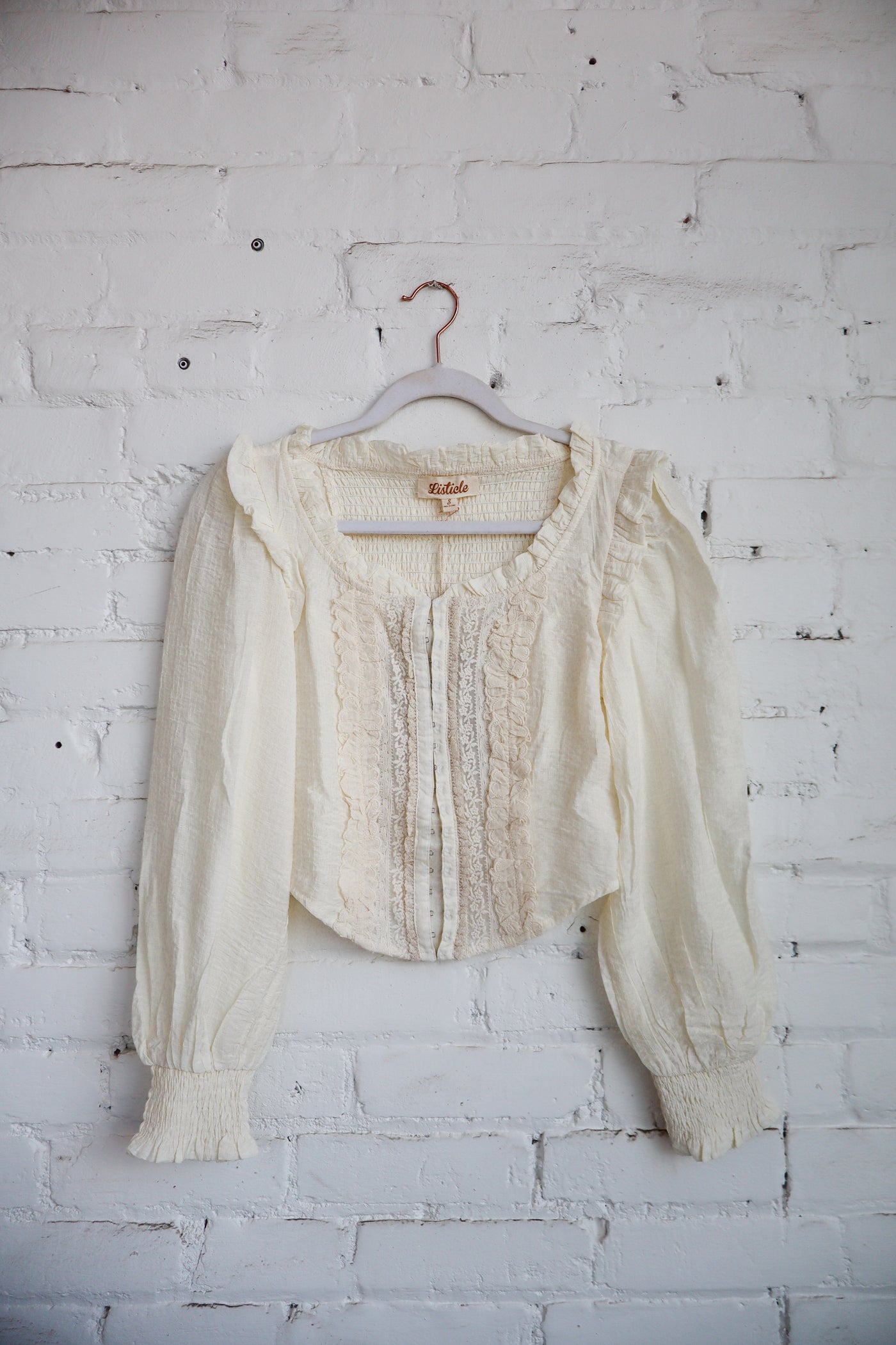 Corset Contrast Blouse