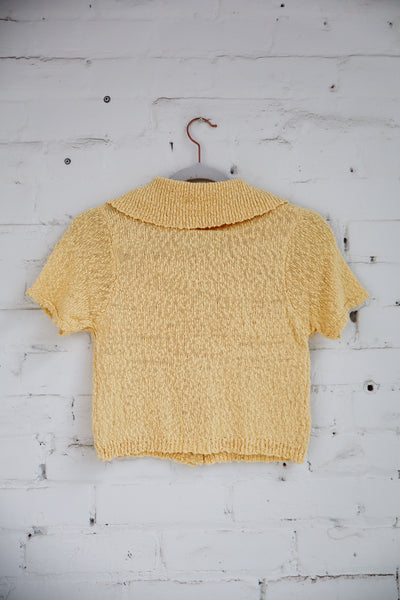 Everyday Crop Sweater Top