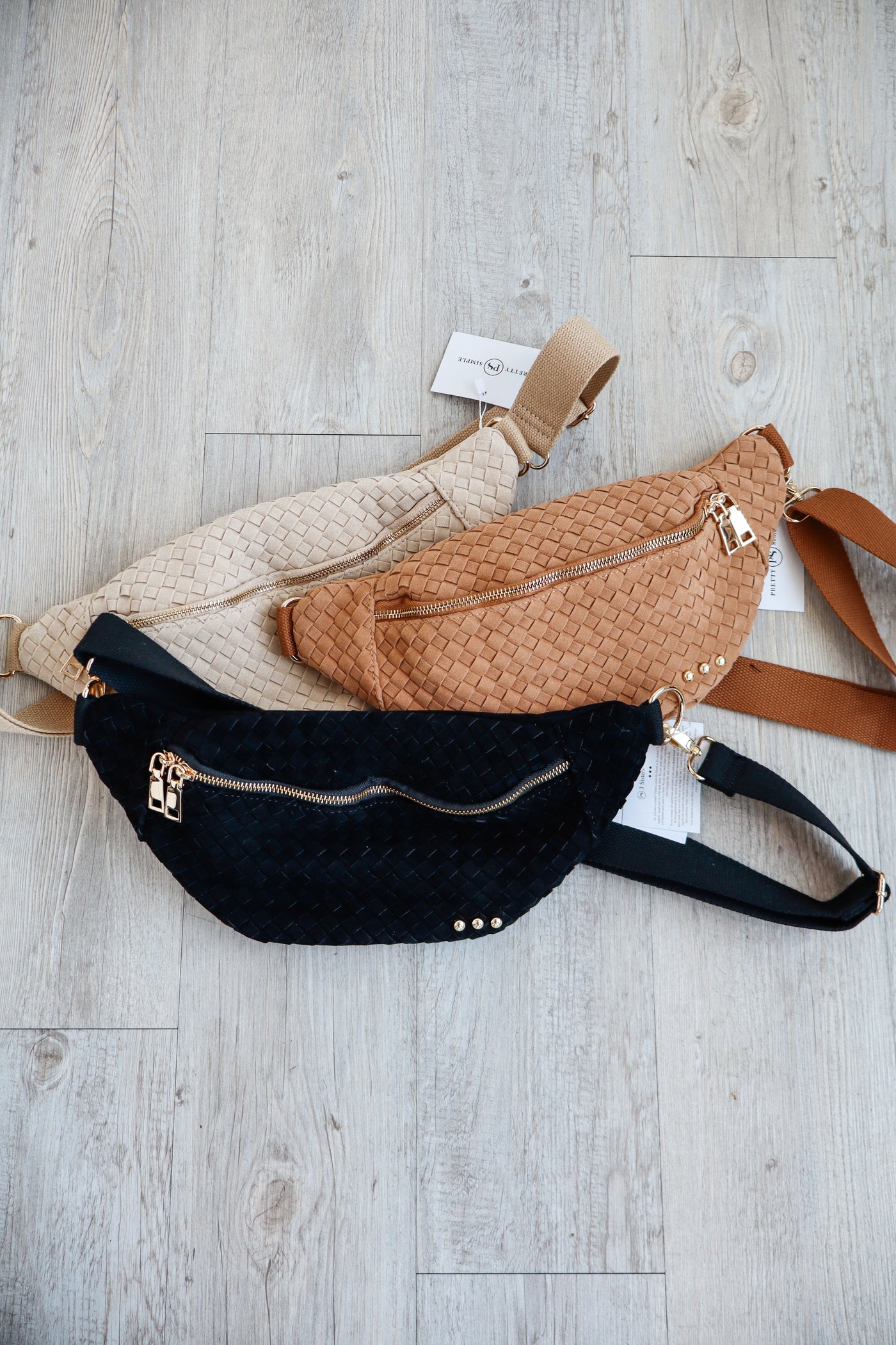 Sabrina Studded Suede Bum Bag