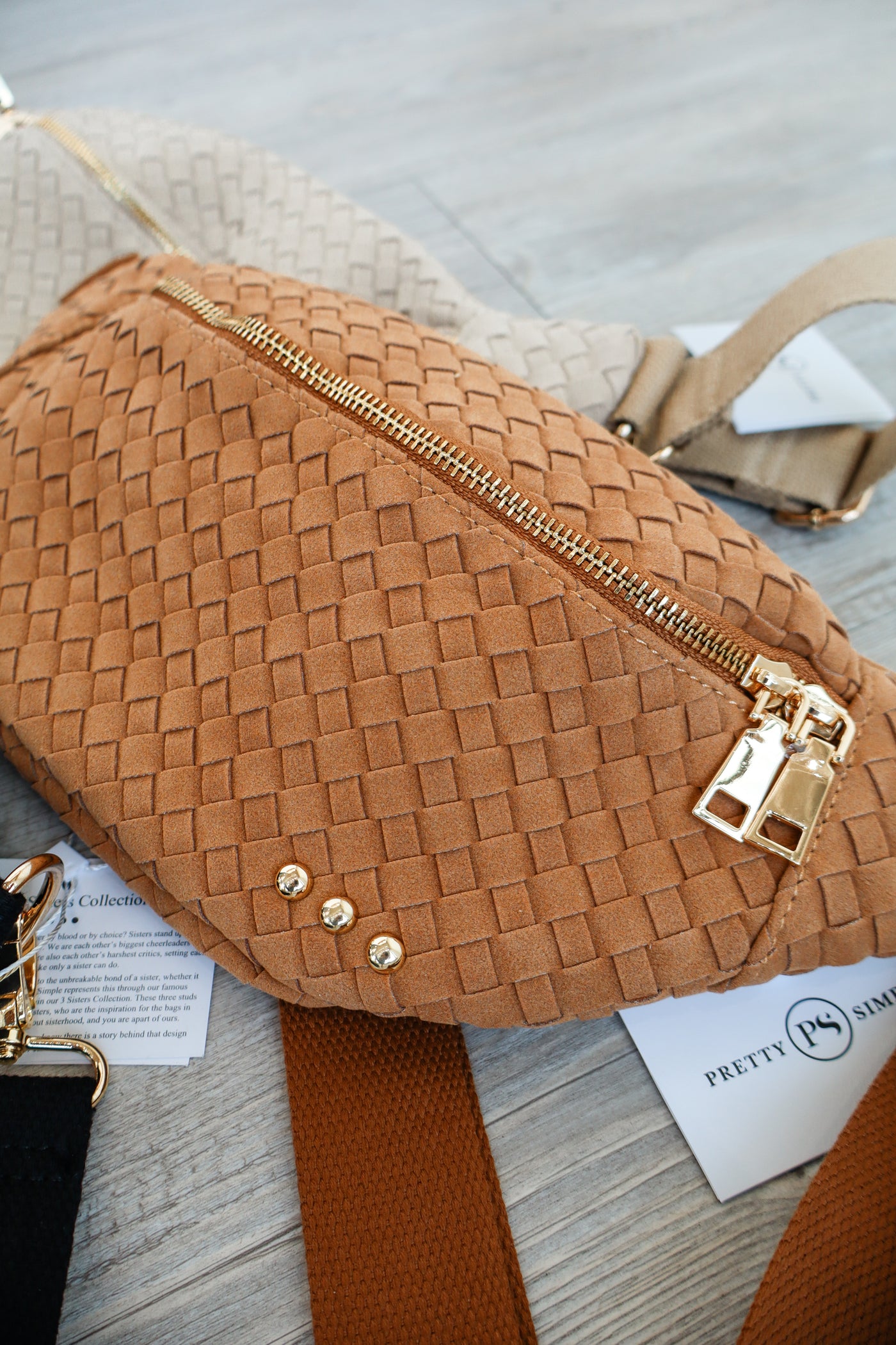 Sabrina Studded Suede Bum Bag