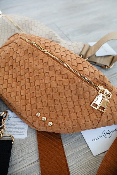 Sabrina Studded Suede Bum Bag