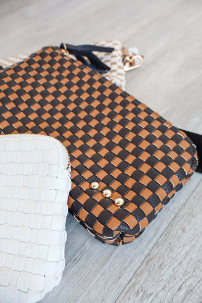 Emma Woven Clutch Wristlet