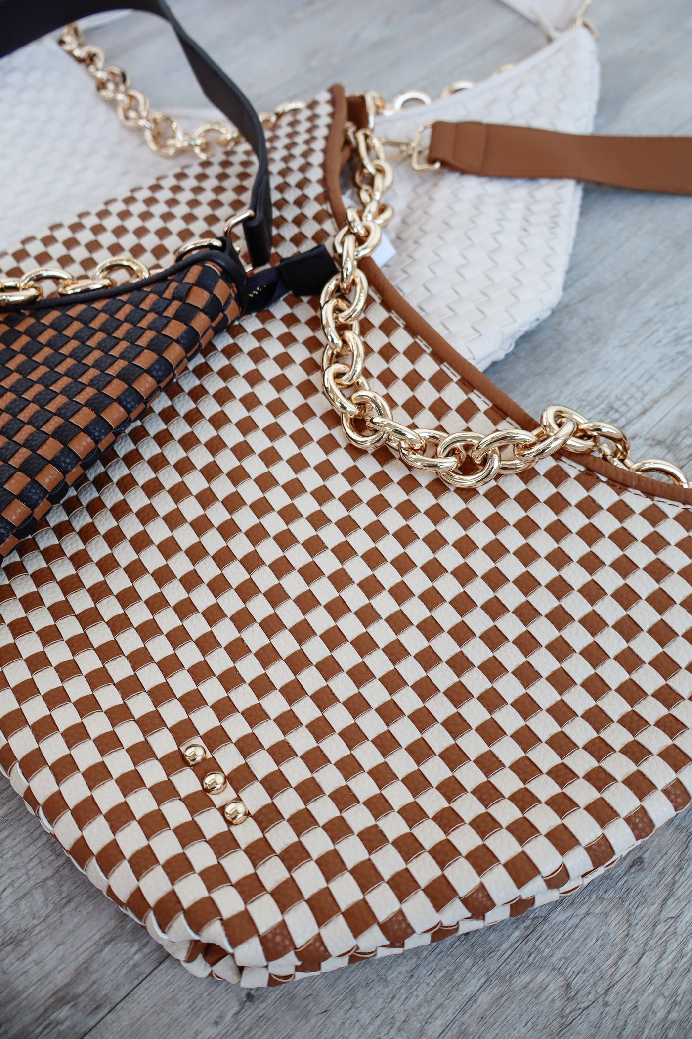Sienna Slouchy Woven Shoulder Bag
