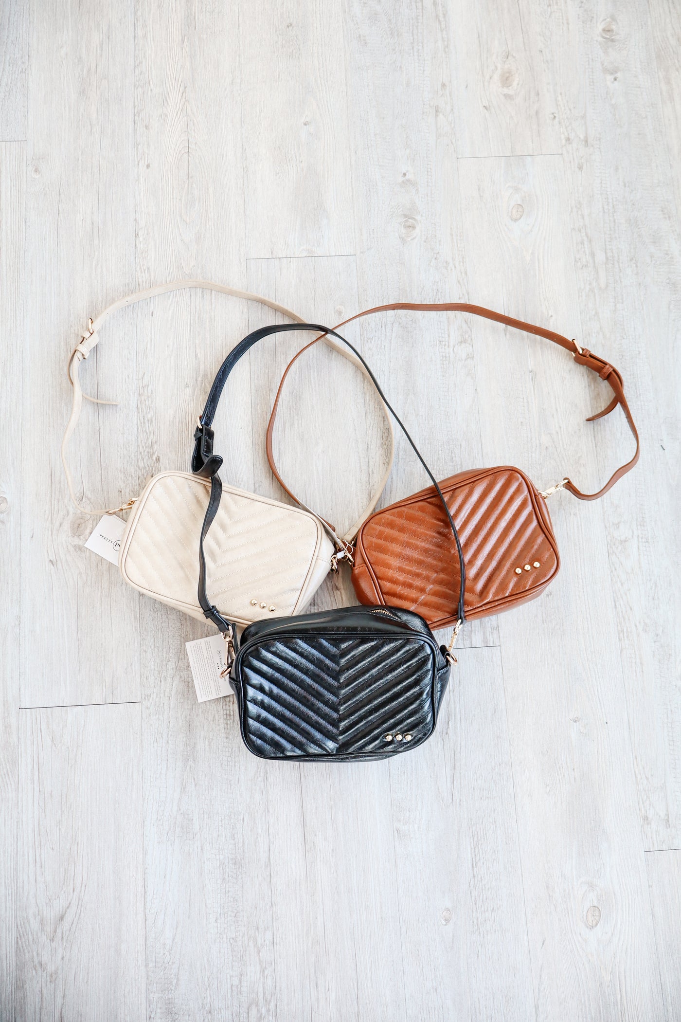 Coco Quilted Camera Crossbody Bag