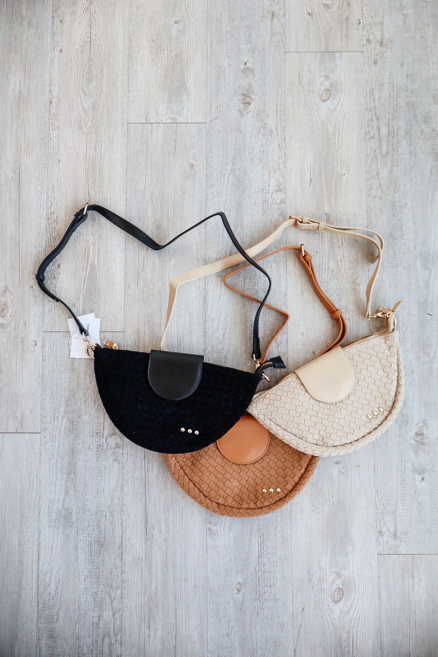 Selena Suede Flap Crossbody