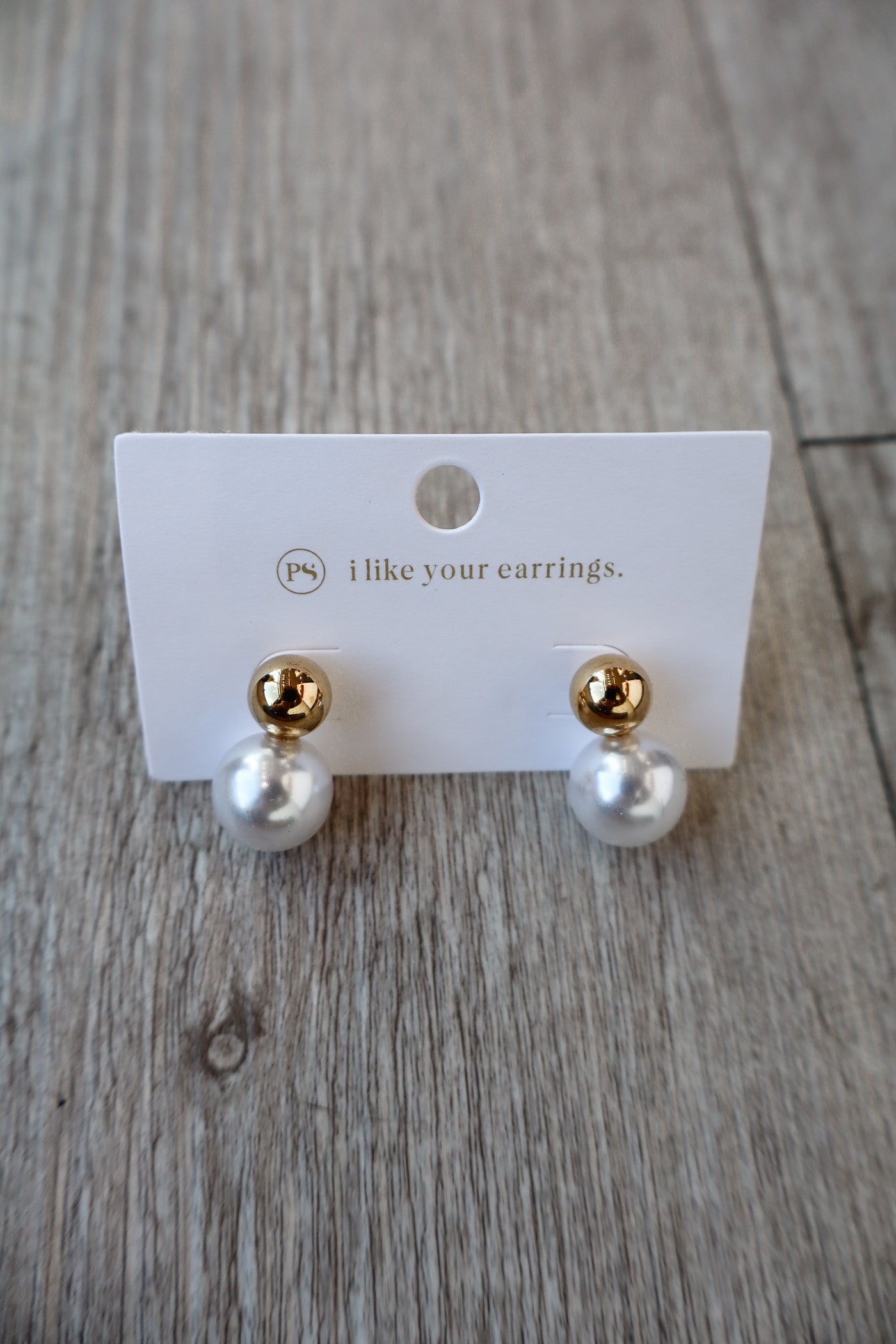 Kelly Pearl Drop Earrings *WATERPROOF*