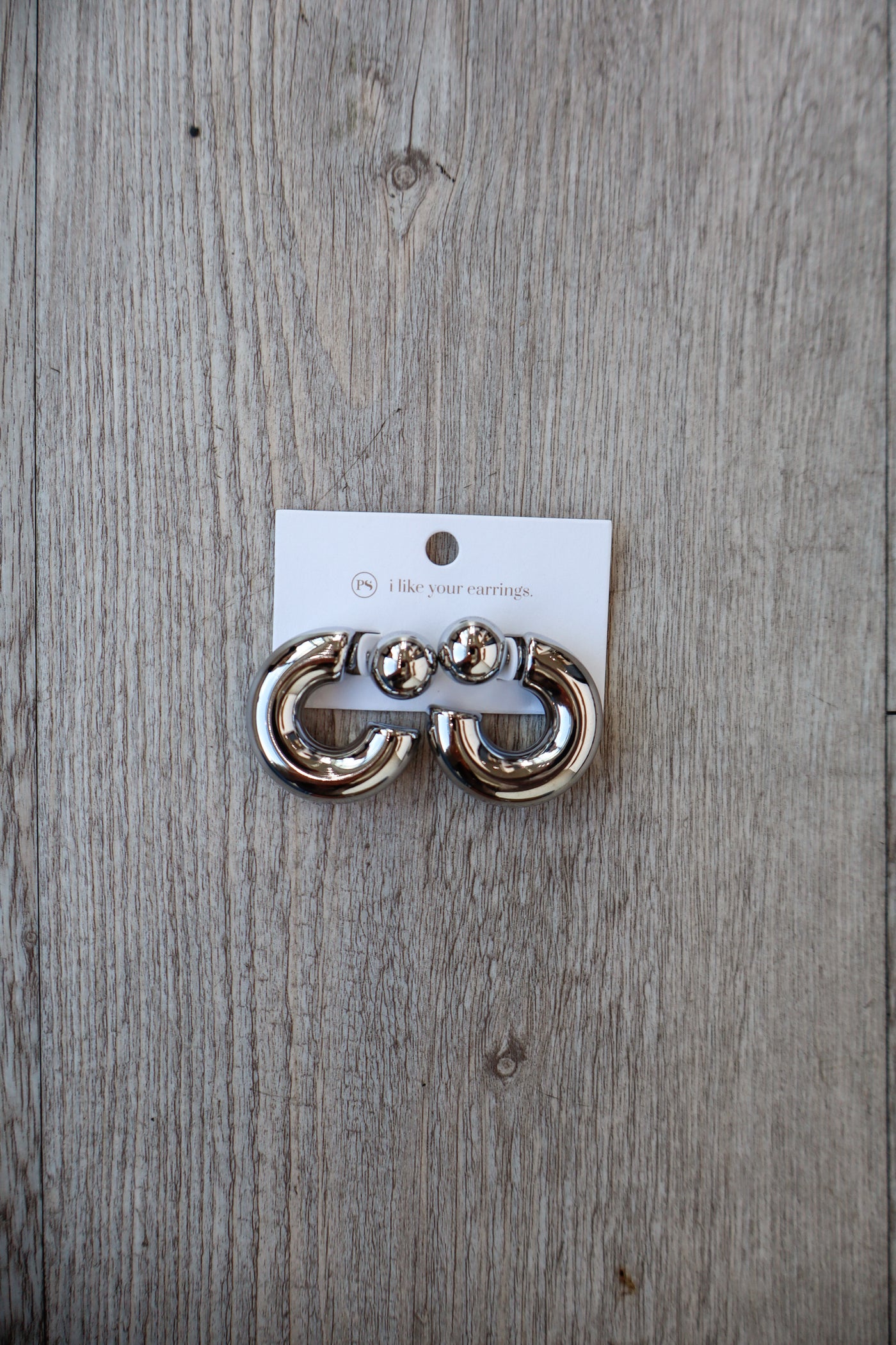 Caroline Reversible Hoop Earrings