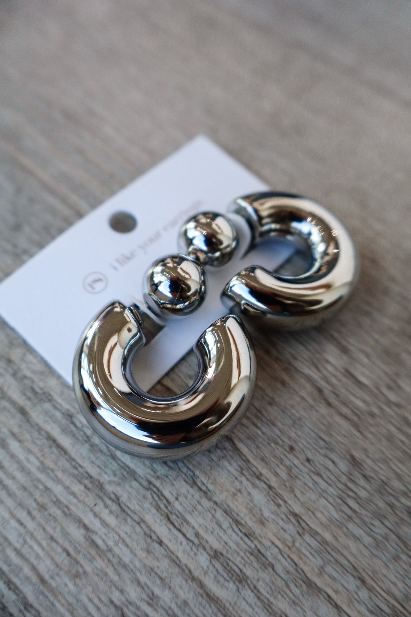 Caroline Reversible Hoop Earrings