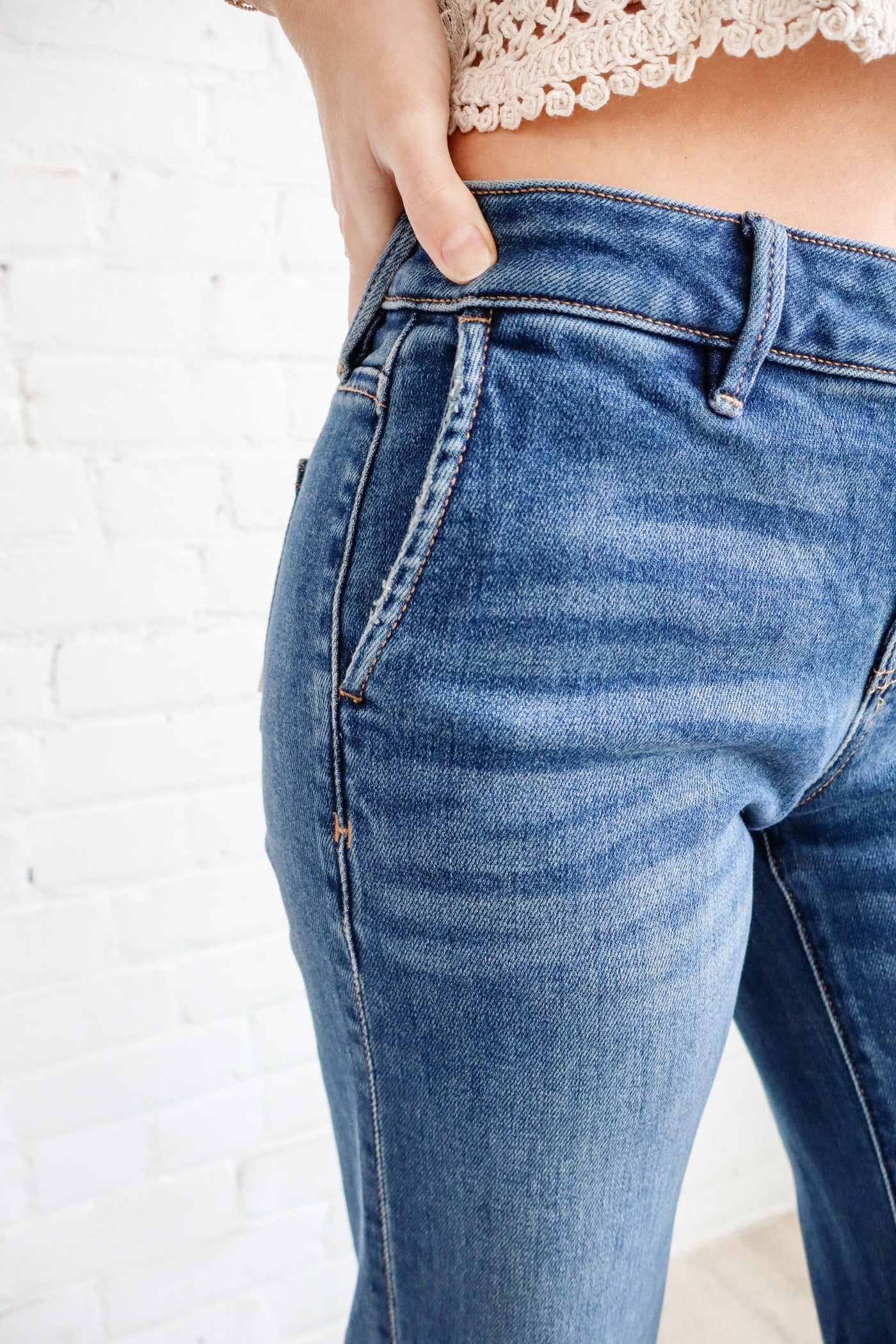 Happi Low Rise Flare Trouser