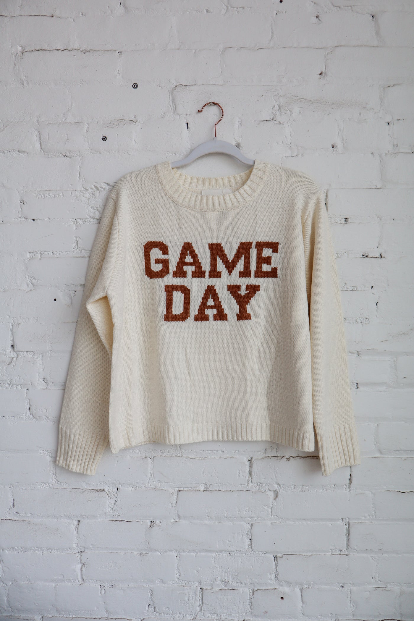 Ivory Gameday Sweater