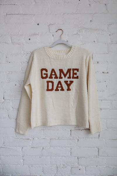 Ivory Gameday Sweater
