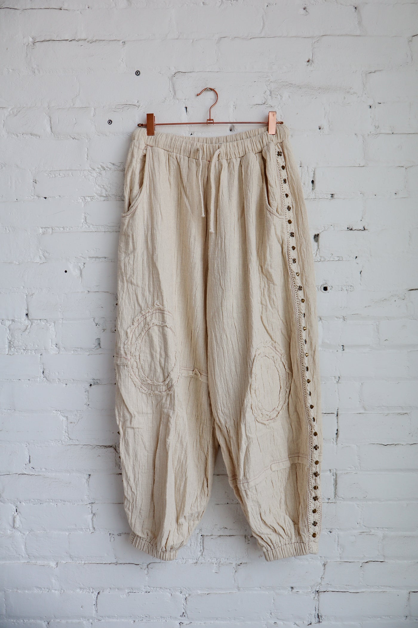 Gauze Jogger Pants