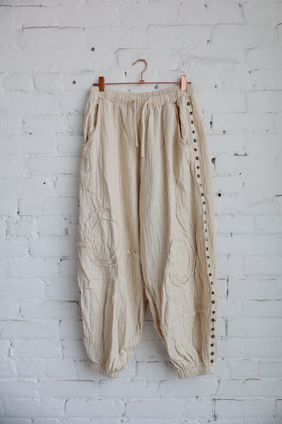 Gauze Jogger Pants