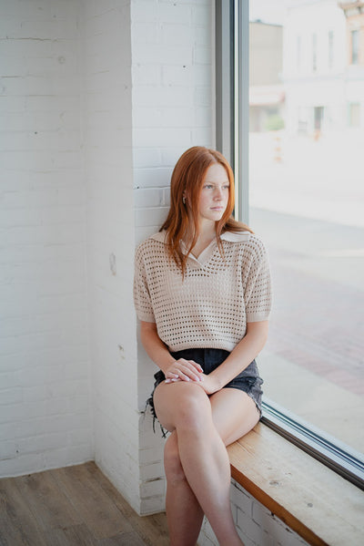 Patiently Waiting Knitted Top