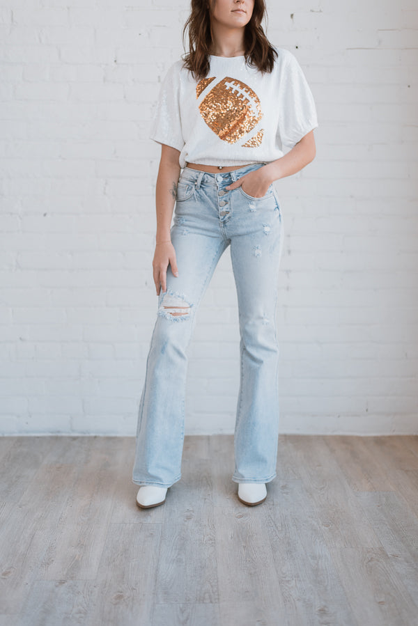 Girls Night Out Flare Jeans