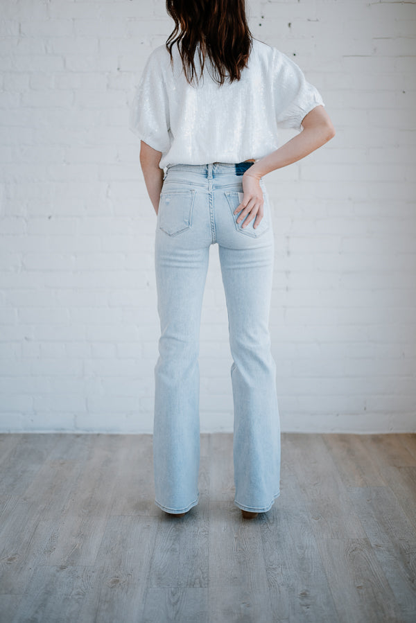 Girls Night Out Flare Jeans