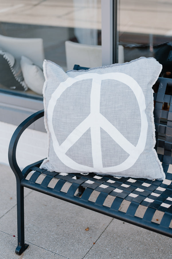 Peace Yoga Euro Pillow