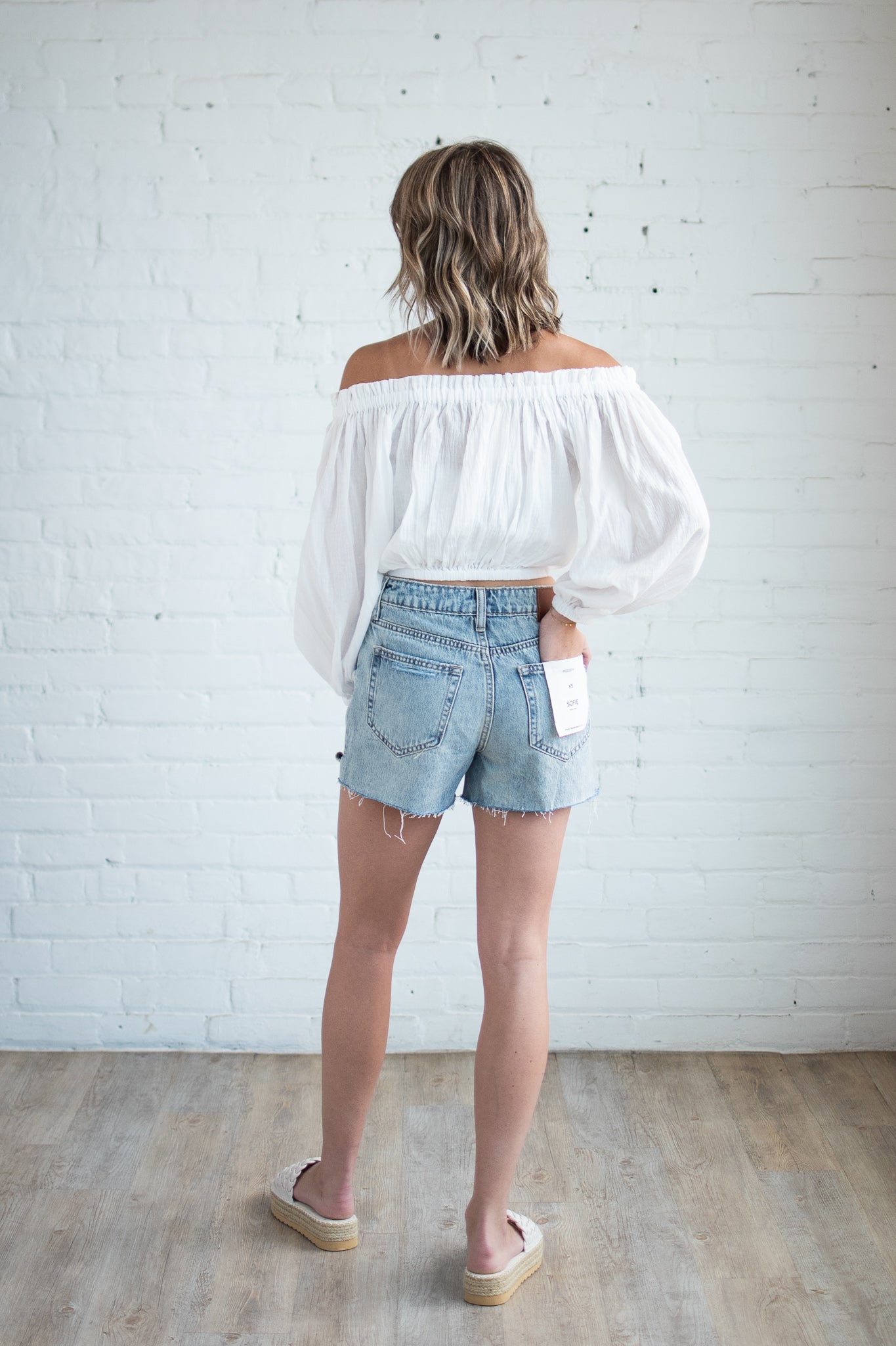 Sofie High Rise Slit Shorts