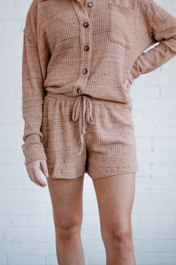 Homebody Knit Fabric Shorts